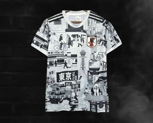 Maillot Japon | 2025 - Gris & Noir