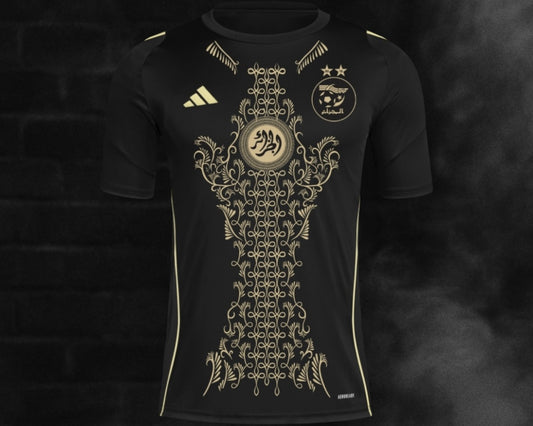 Maillot Algérie | 2025 - Noir & Or