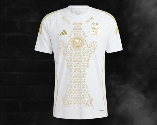 Maillot Algérie | 2025 - Blanc & Or